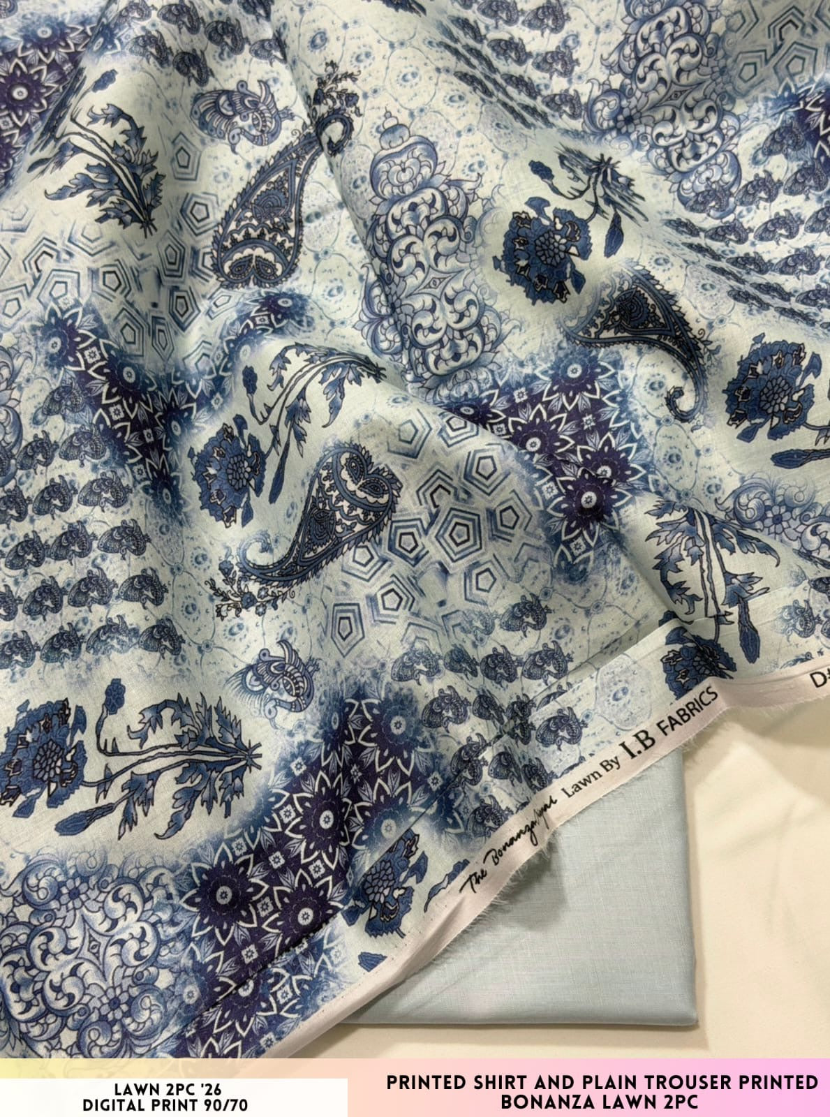Bonanza Satrangi Lawn 2pc