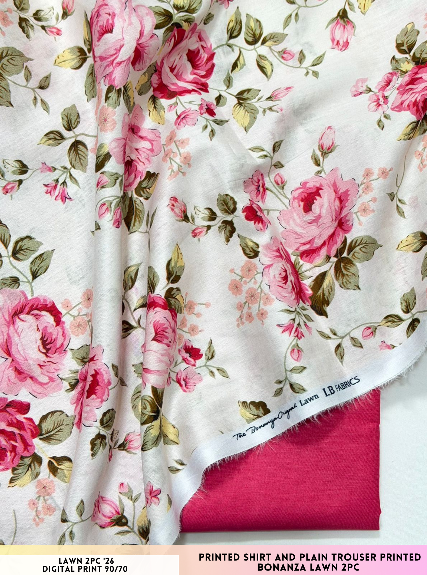 Bonanza Satrangi Lawn 2pc