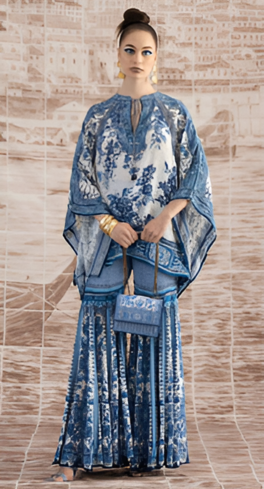 Gul Ahmed YOLO Digital Printed Co-Ords Set (Shirt & Trouser)